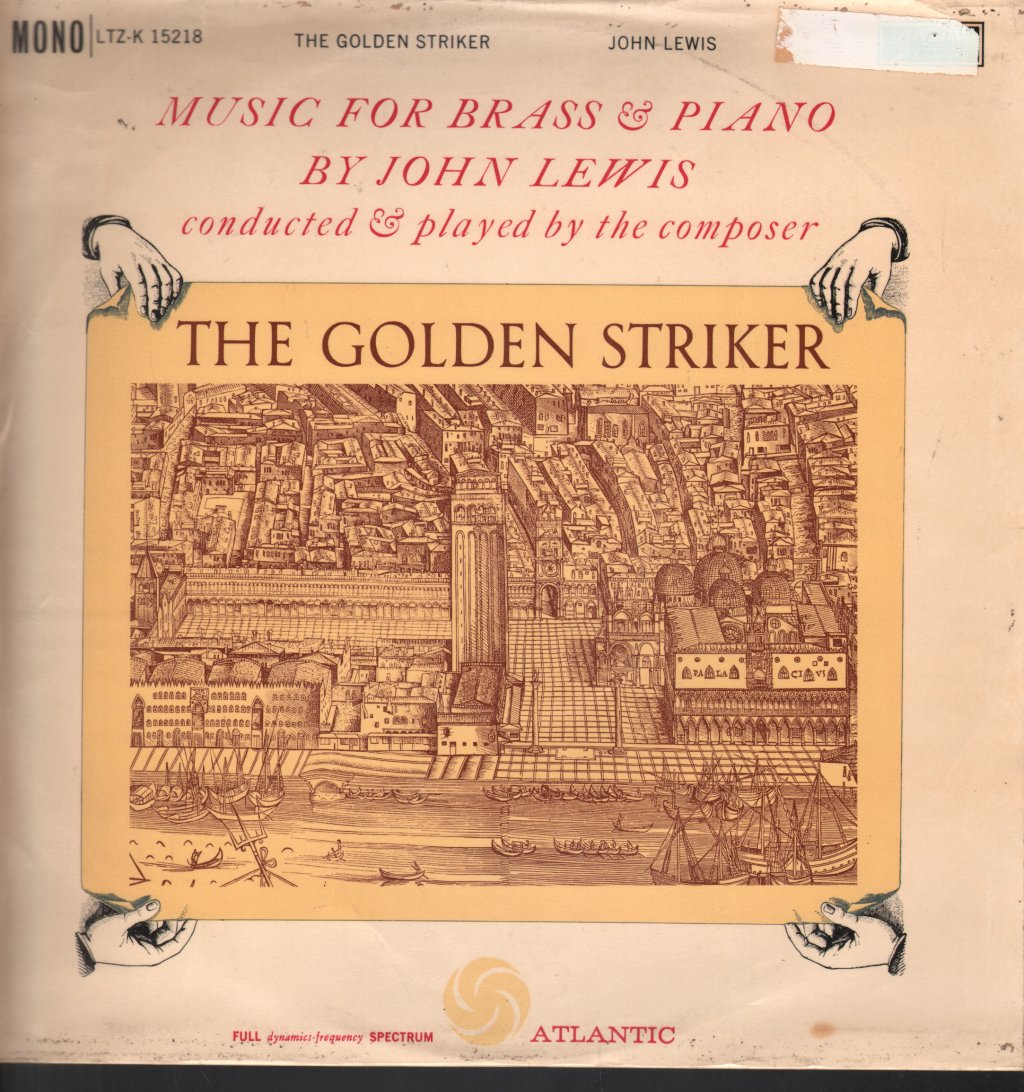 John Lewis - Golden Striker - Music For Brass And Piano - Lp