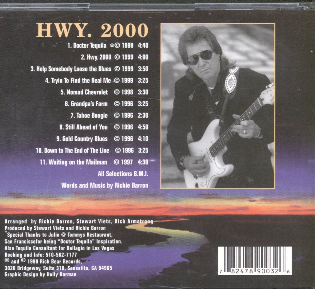 Richie Barron - Hwy2000 - Cd