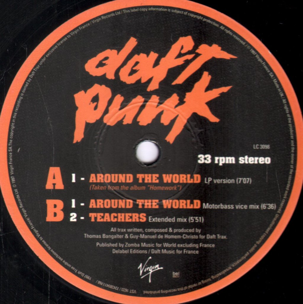 Daft Punk - Around The World - 12 Inch
