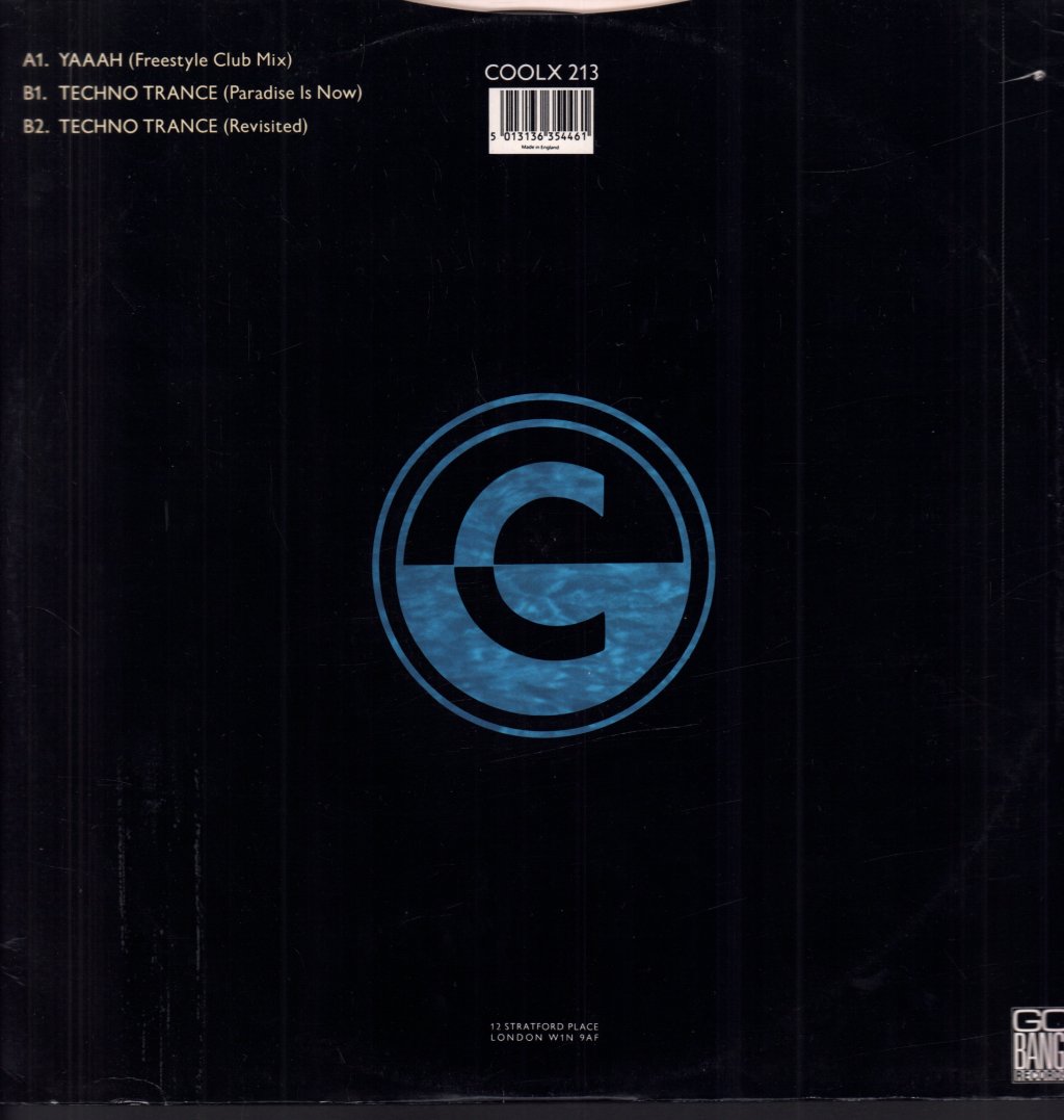 D-Shake - Yaaah / Techno Trance - 12 Inch