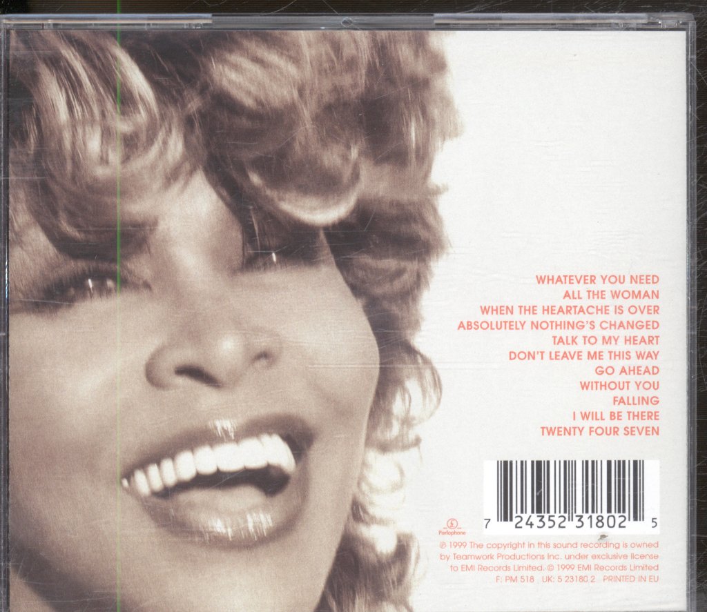 Tina Turner - Twenty Four Seven - Cd