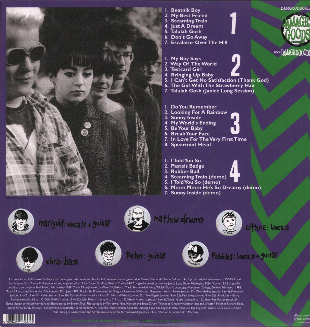 Talulah Gosh - Was It Just A Dream ? - Double Lp