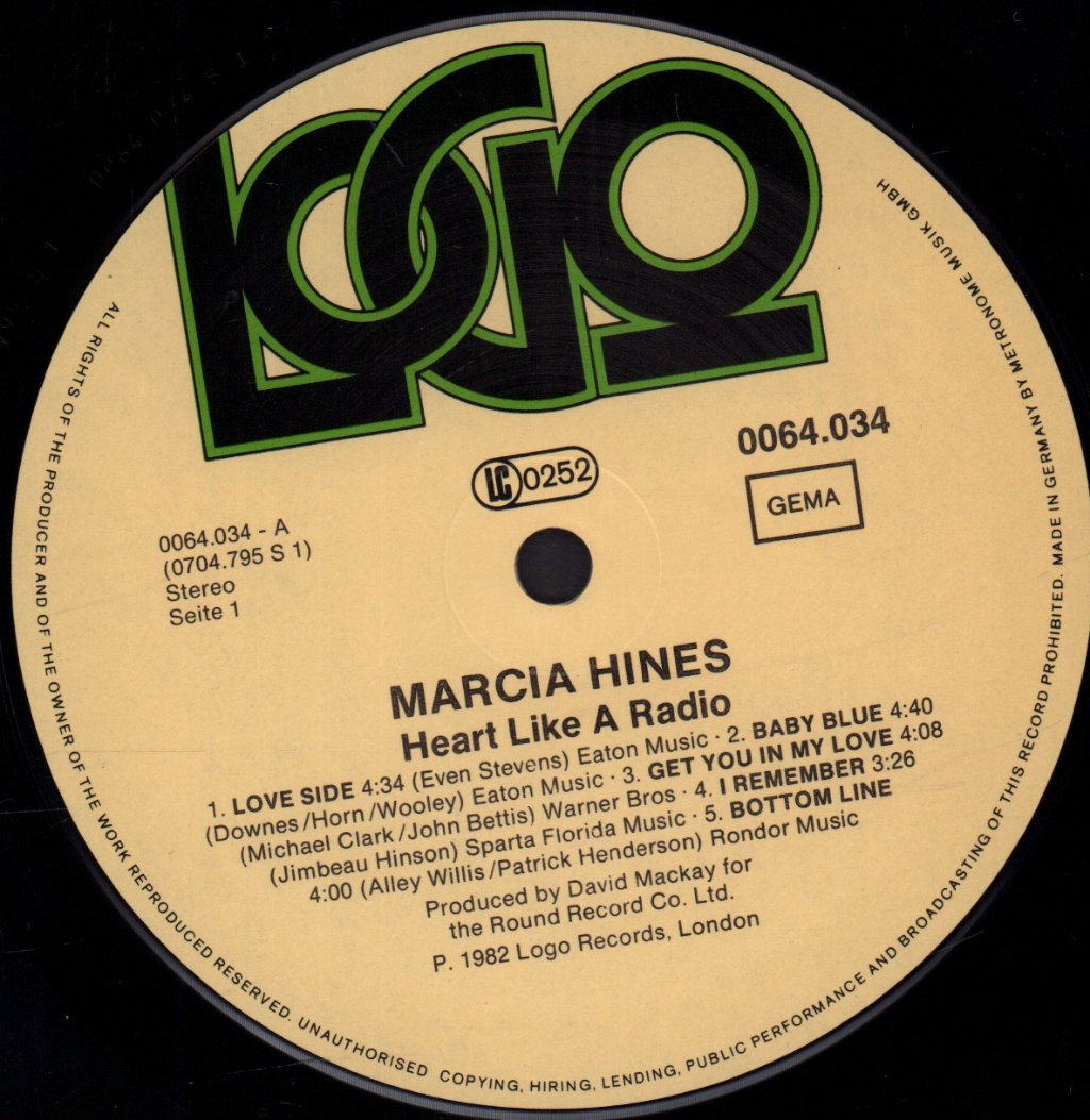 Marcia Hines - Love Sides - Lp