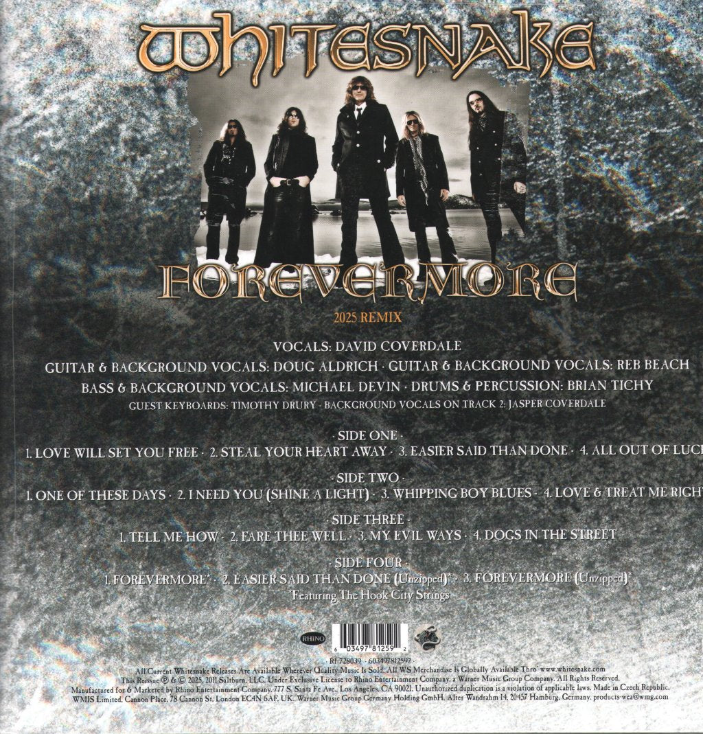 Whitesnake - Forevermore - Double Lp