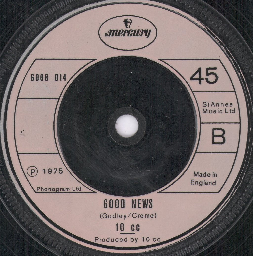 10cc - I'm Not In Love - 7 Inch