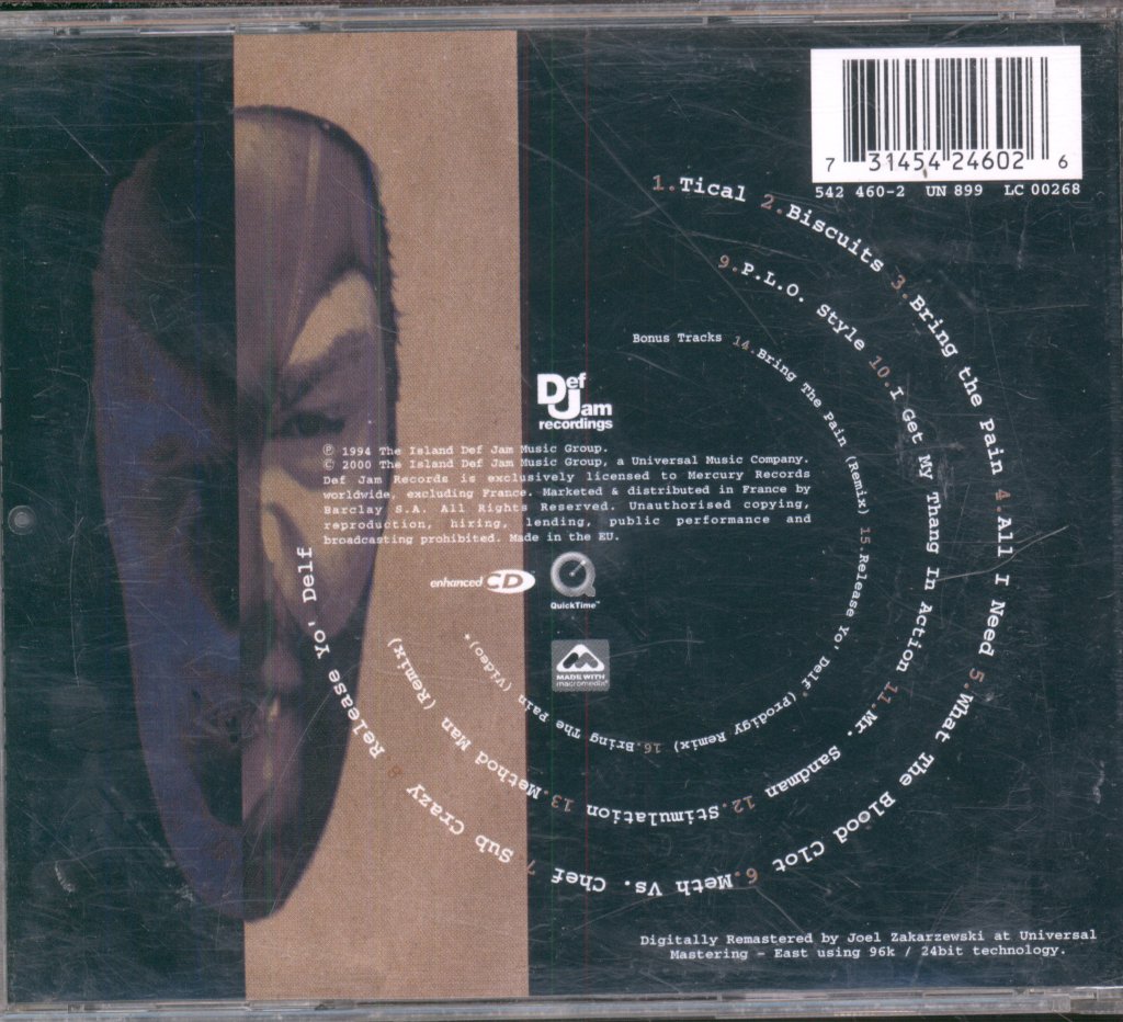 Method Man - Tical - Cd