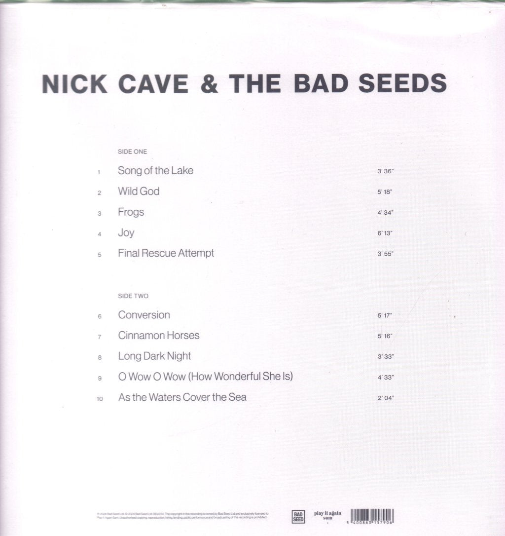 Nick Cave And The Bad Seeds - Wild God - Lp