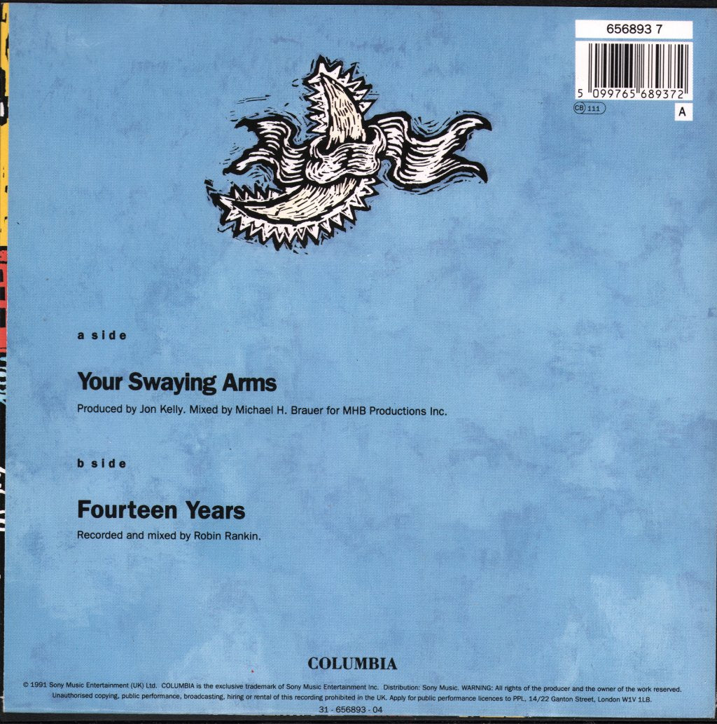 Deacon Blue - Your Swaying Arms - 7 Inch