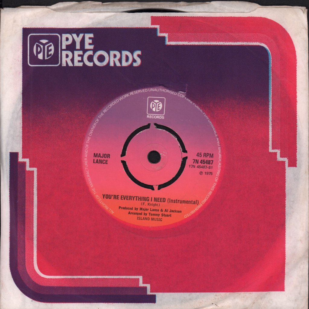 Major Lance - You're Everything I Need - 7 Inch