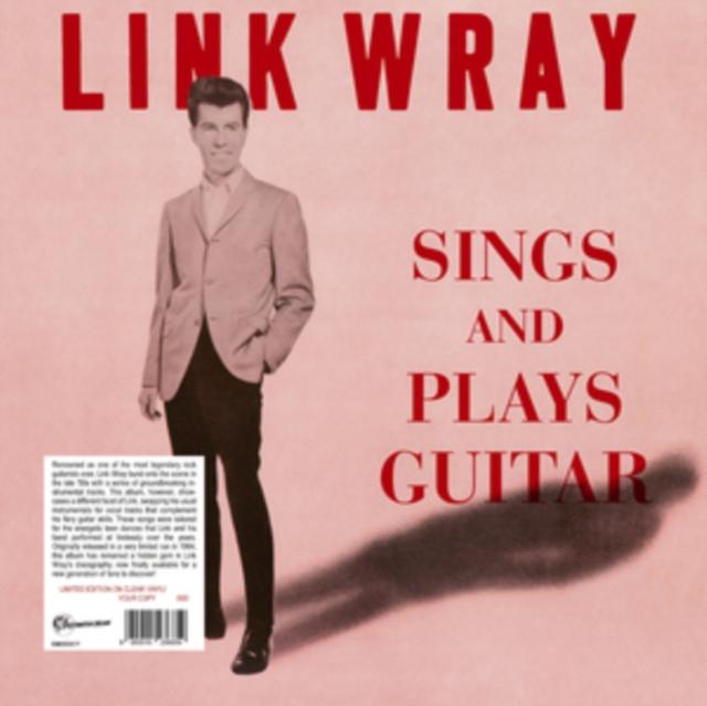 Link Wray - Sings and Plays Guitar (Numbered Edition) (Clear Vinyl) - Lp