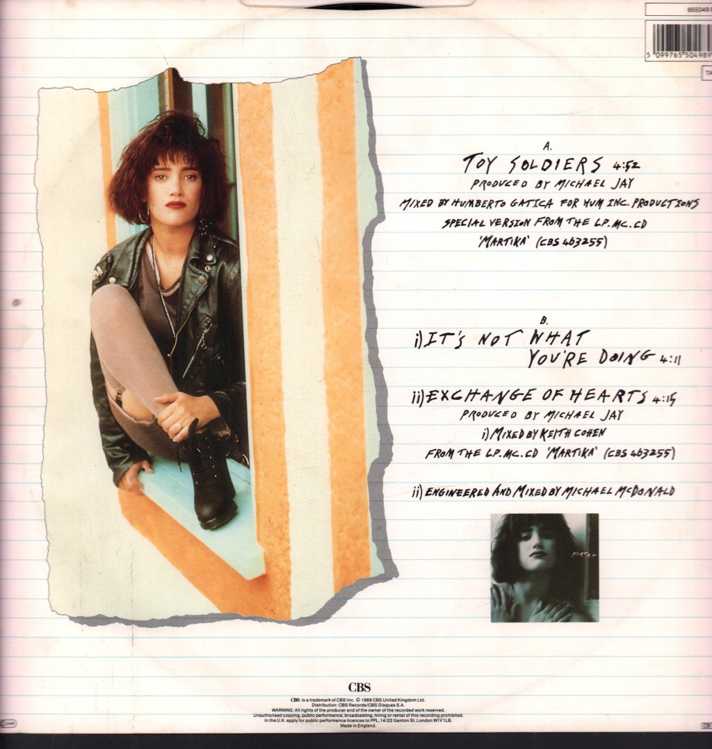 Martika - Toy Soldiers - 12 Inch