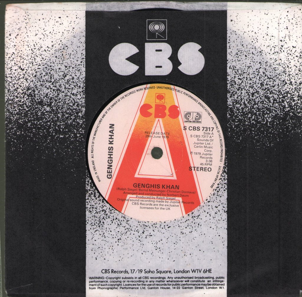 Dschinghis Khan - Genghis Khan - 7 Inch