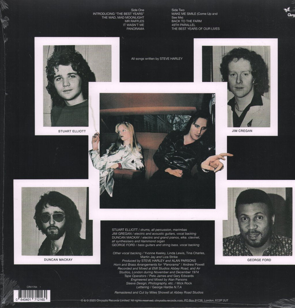 Steve Harley And Cockney Rebel - Best Years of Our Lives - Lp