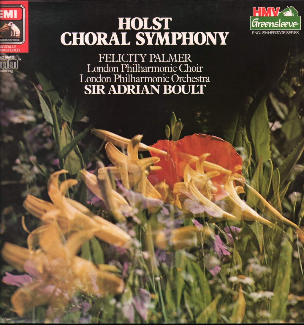 Felicity Palmer / Sir Adrian Boult / London Philharmonic Choir and Orchestra - Holst - Choral Symphony - Lp