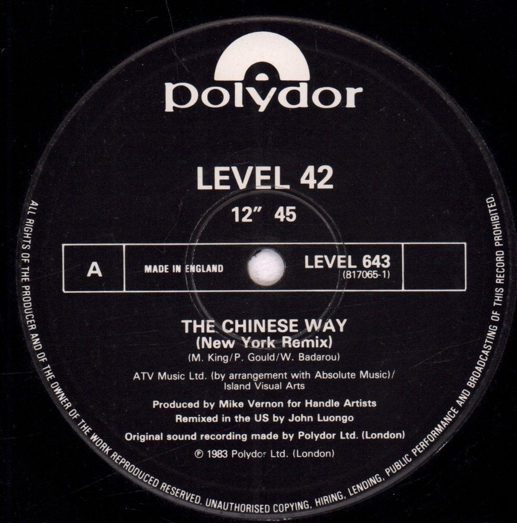 Level 42 - Microkid - 12 Inch