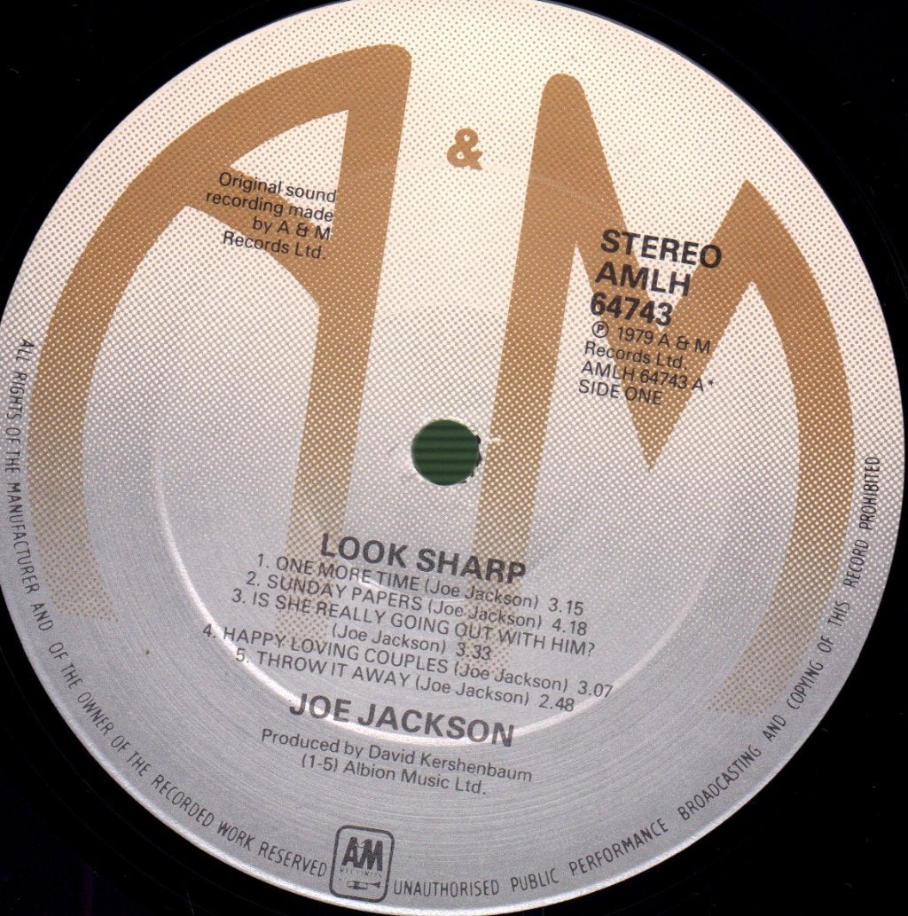 Joe Jackson - Look Sharp - Lp