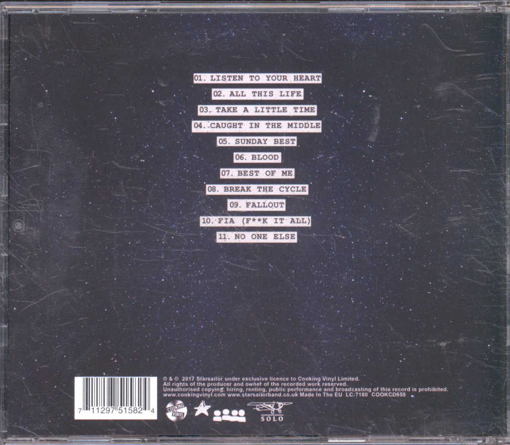 Starsailor - All This Life - Cd