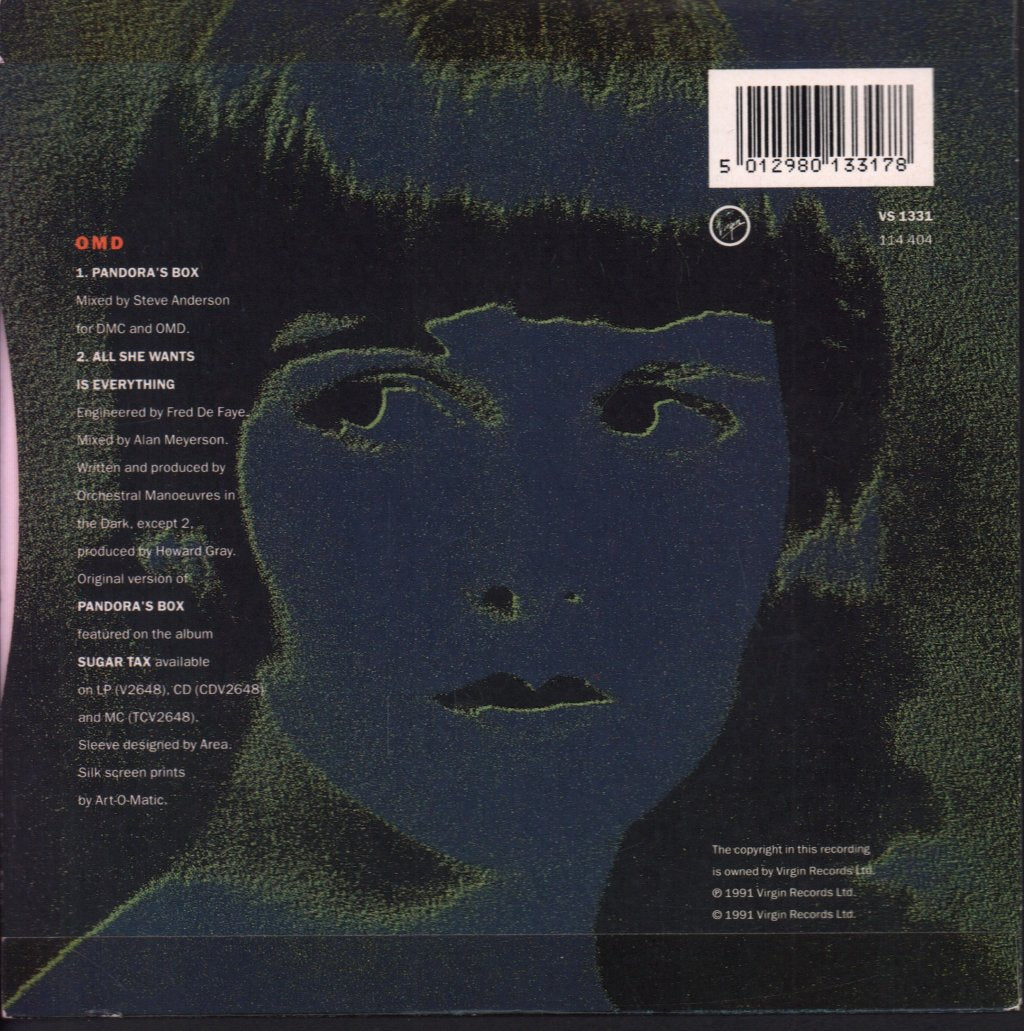 OMD - Pandora's Box - 7 Inch