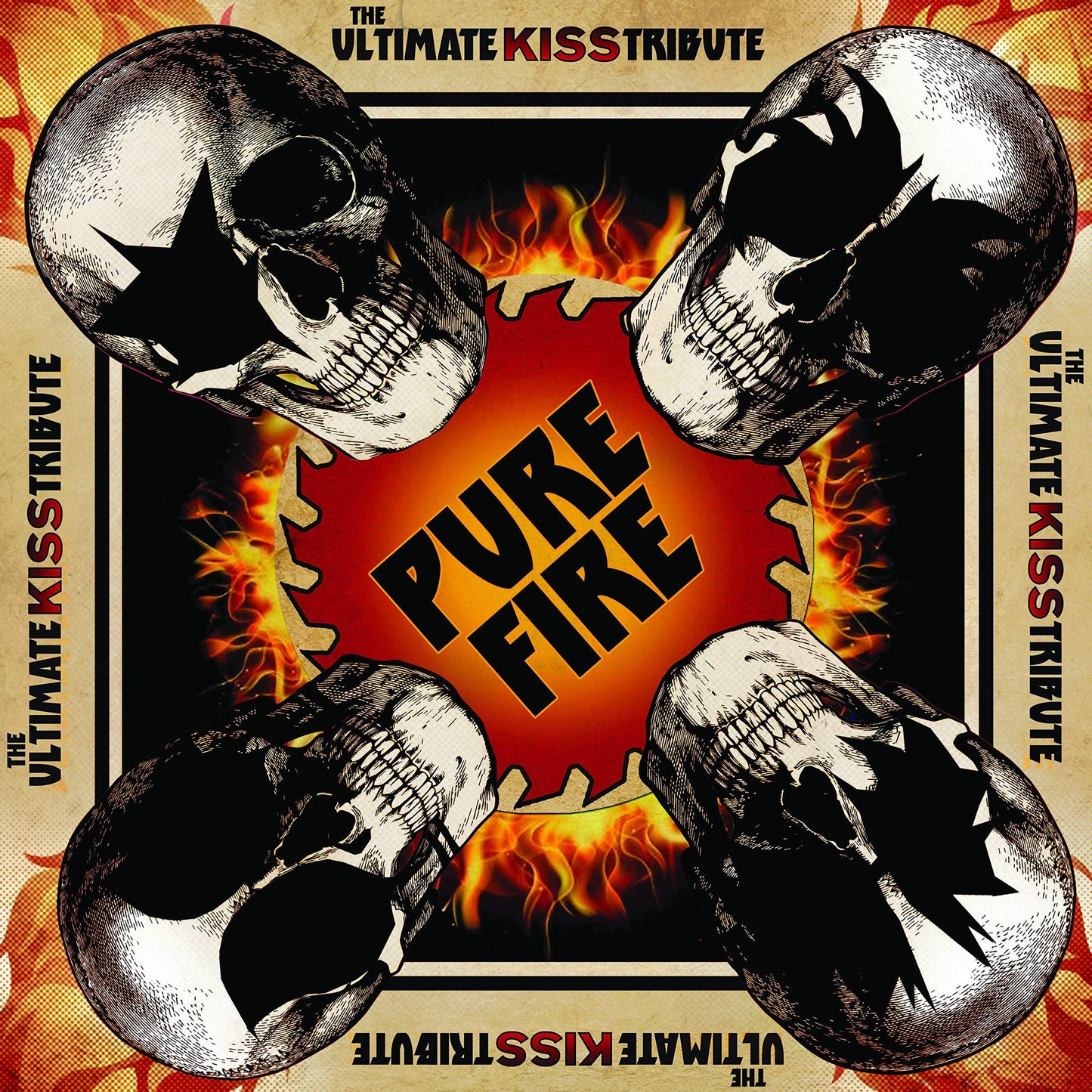 Various Artists - Pure Fire  the Ultimate Kiss Tribute - Lp
