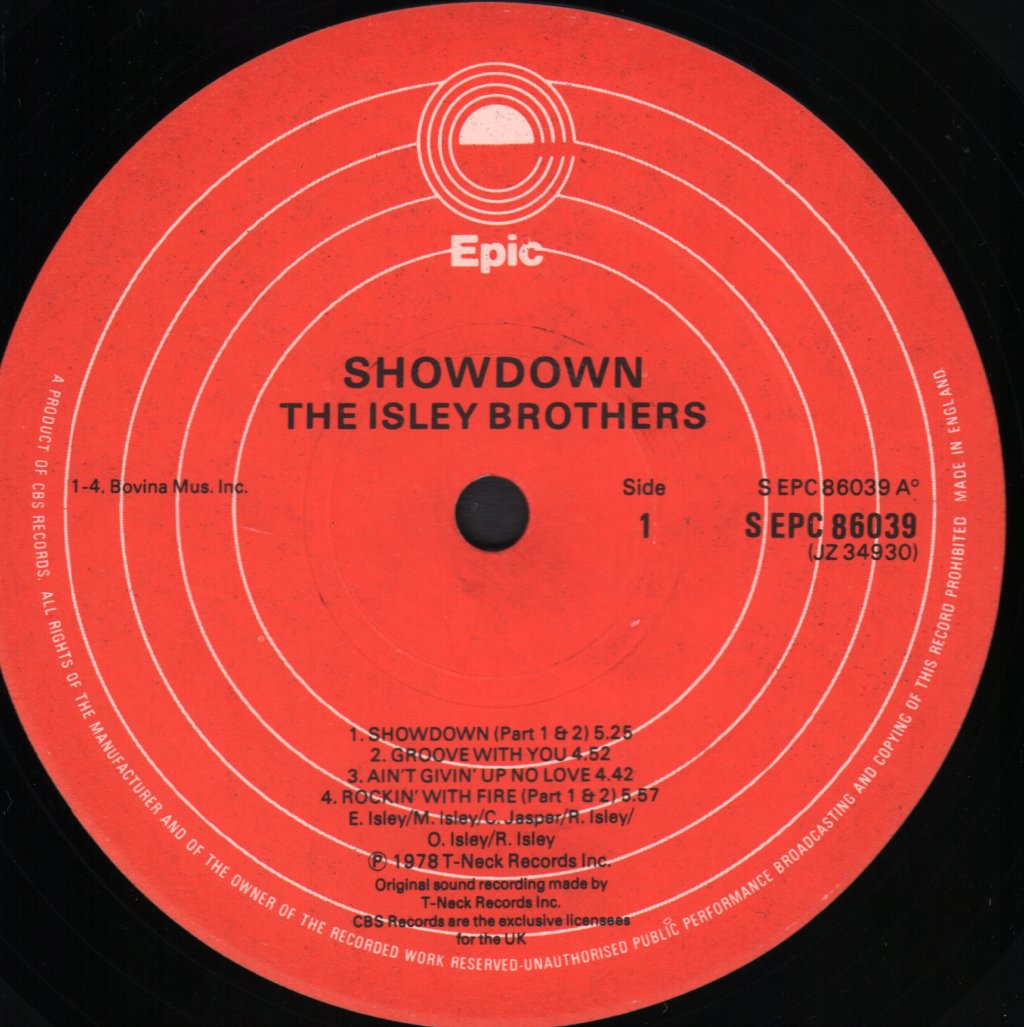 Isley Brothers - Showdown - Lp