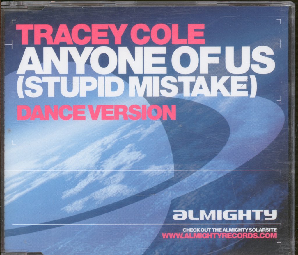 Tracey Cole - Anyone Of Us (Stupid Mistake) (Dance Version) - Cd