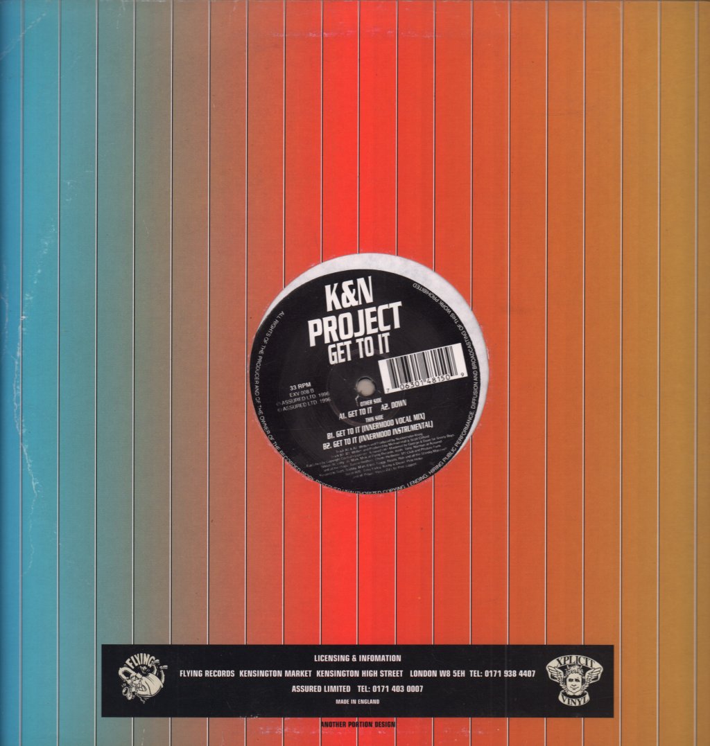 K & N Project - Get To It - 12 Inch