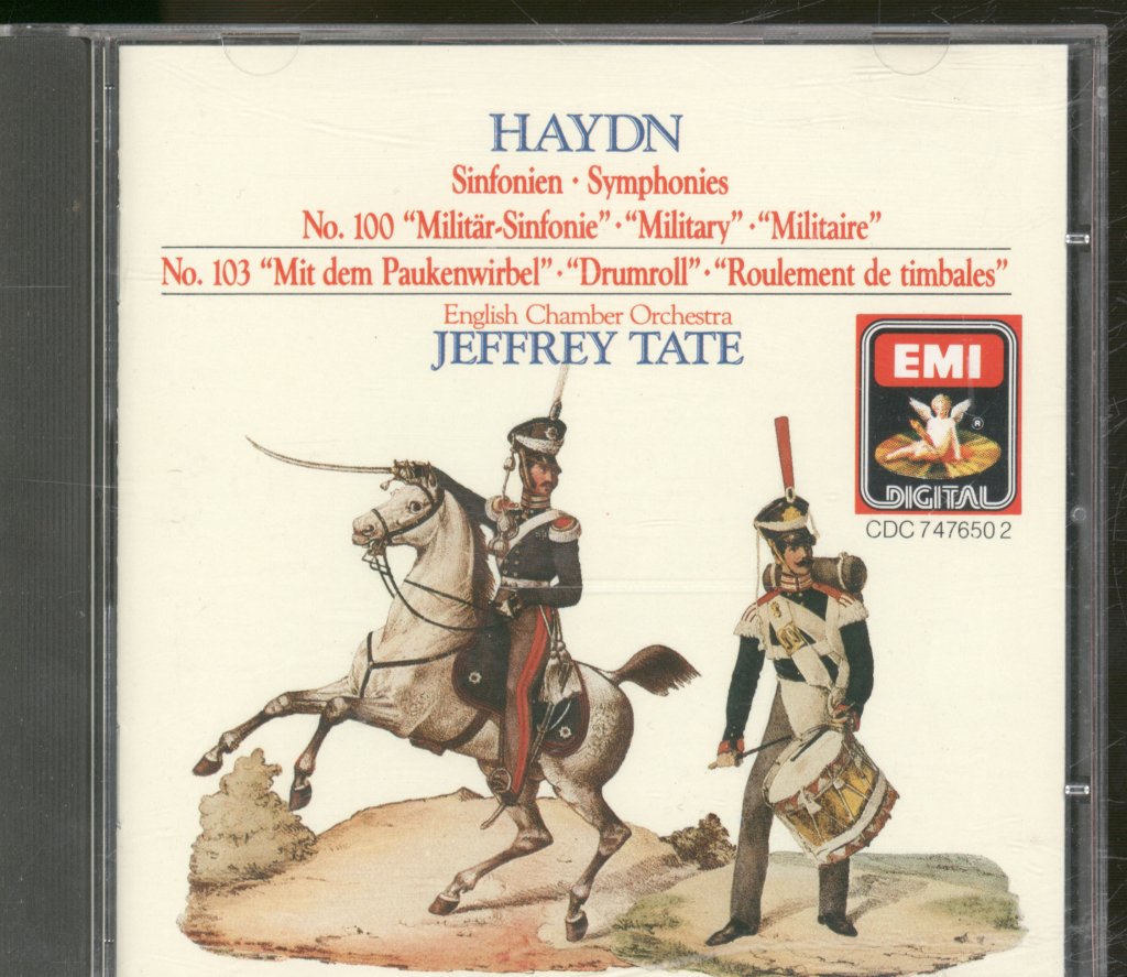 English Chamber Orchestra, Jeffrey Tate - Haydn - Symphonies 100 & 103 - Cd