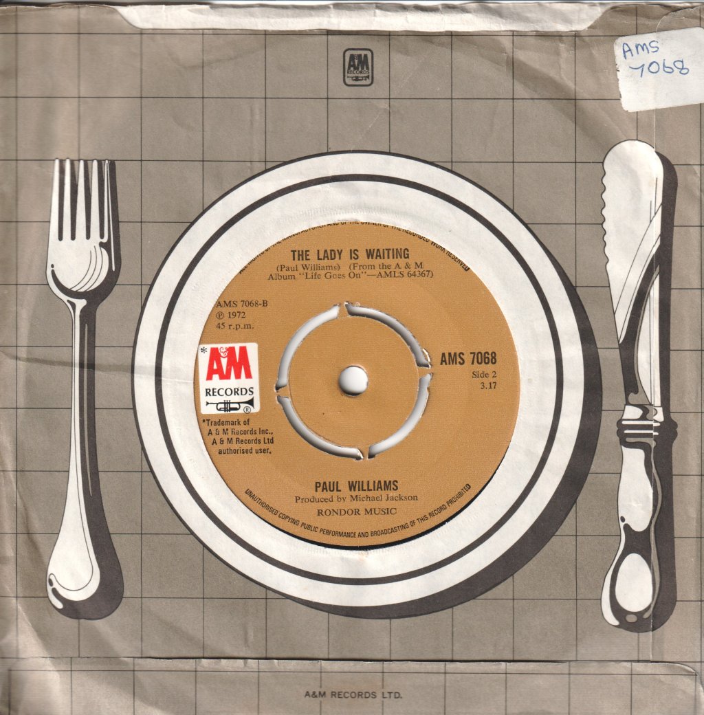 Paul Williams - Look What I Found - 7 Inch