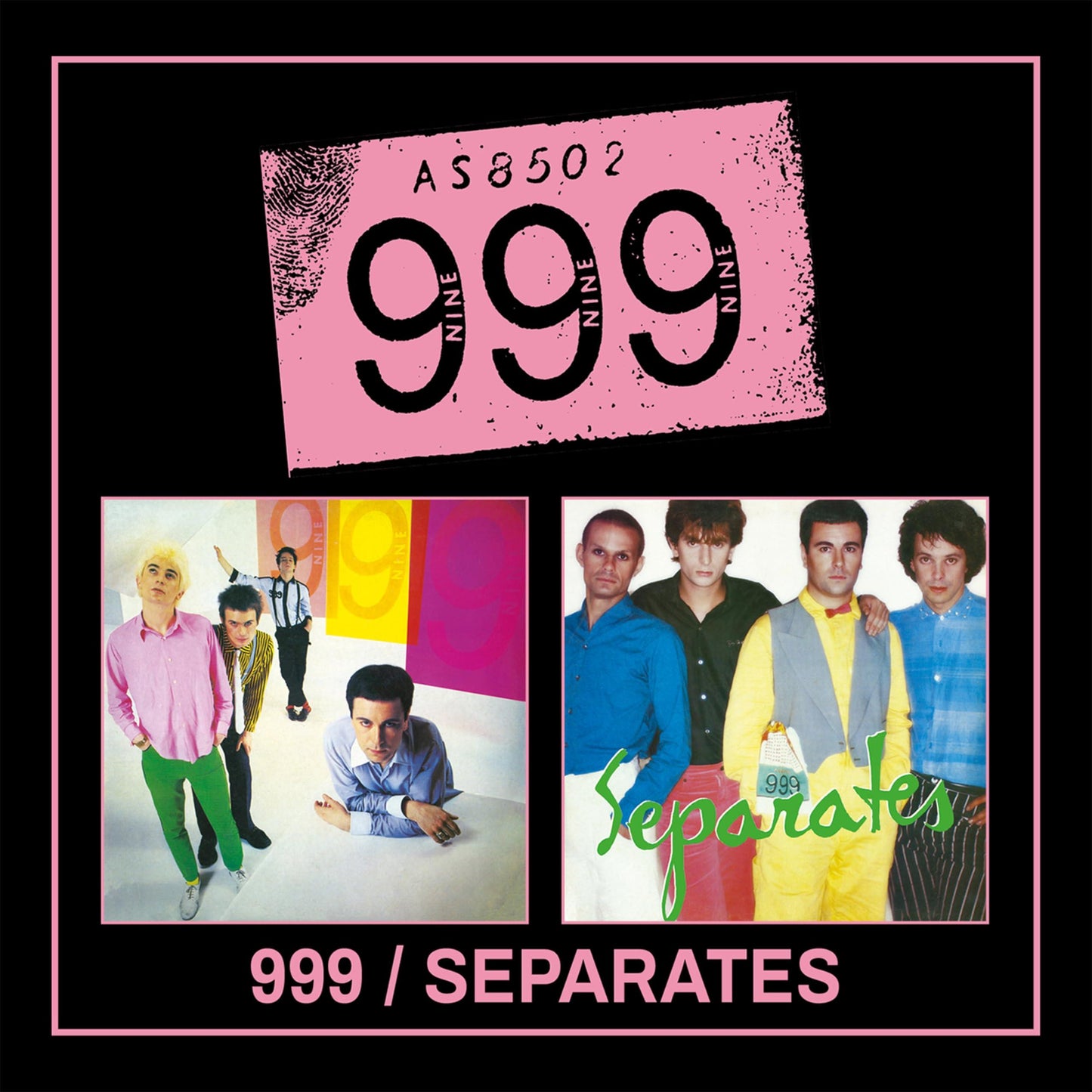 999 - 999 / Seperates 2cd - Double Cd