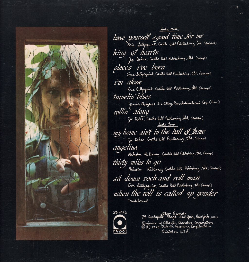 Jonathan Edwards - Have A Good Time For Me - Lp