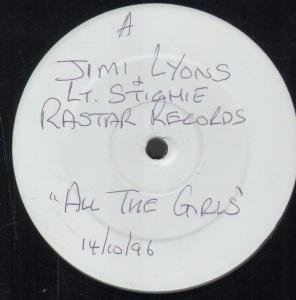 Jimi Lyons - All The Girls - 12 Inch