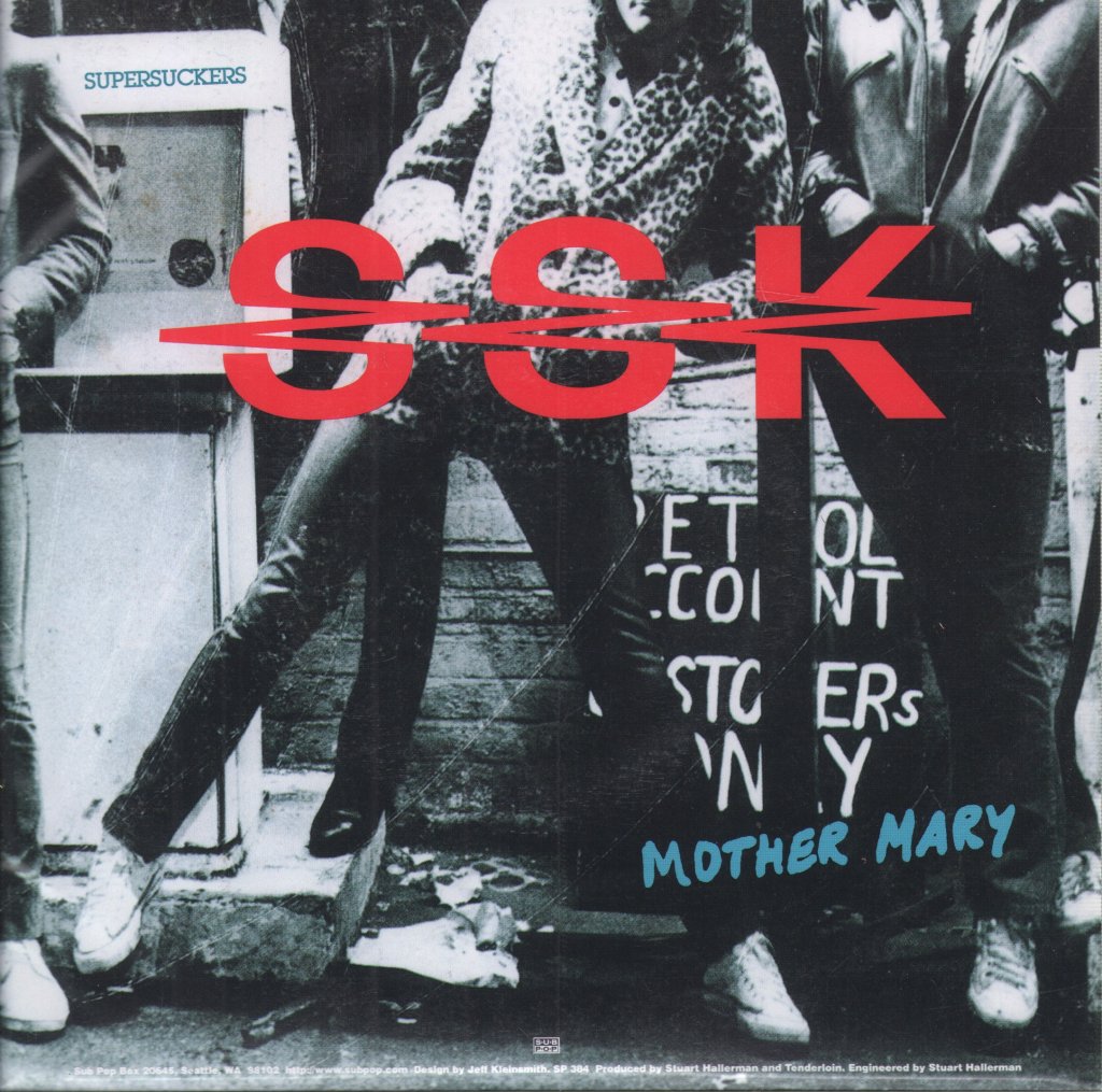 Supersuckers/Tenderloin - Mother Mary/Leave This Town - 7 Inch