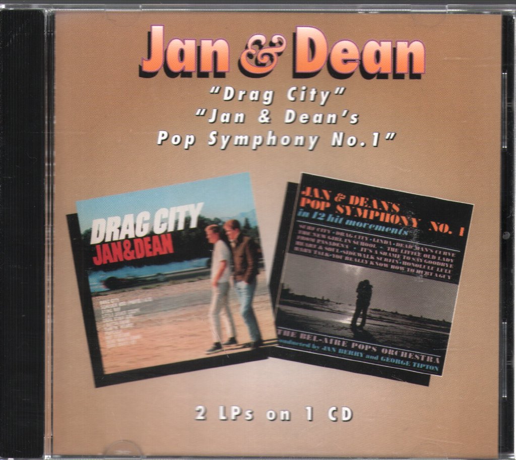 Jan & Dean - Drag City / Jan & Dean's Pop Symphony No.1 - Cd
