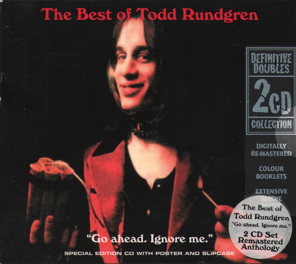 Todd Rundgren - Best Of Todd Rundgren "Go Ahead. Ignore Me." - Double Cd