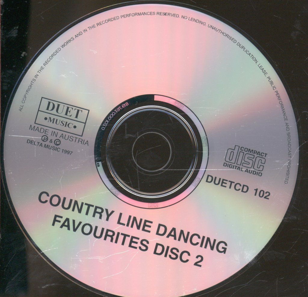 Country Line Dancing Favourites - Country Line Dancing Favourites - Double Cd