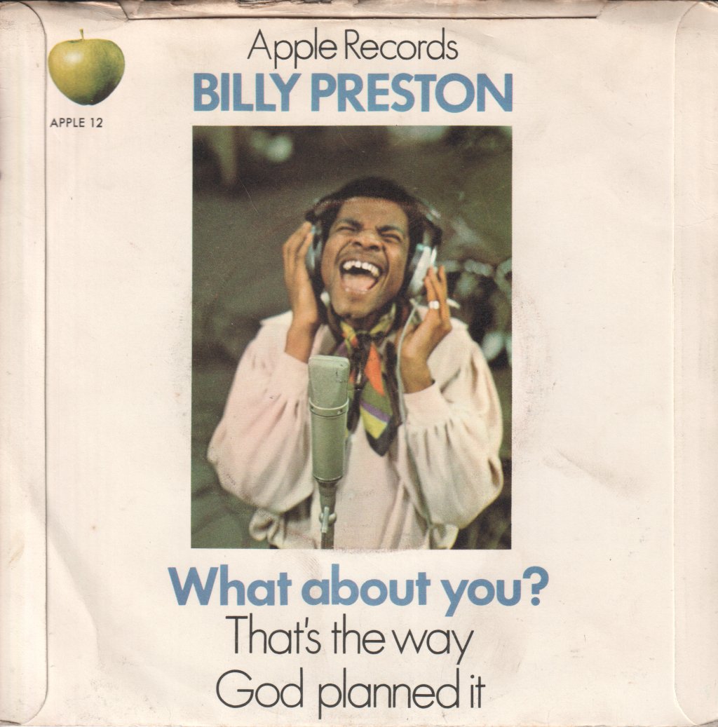 Billy Preston - That's The Way God Planned It - 7 Inch