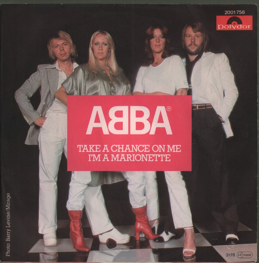 ABBA - Take A Chance On Me / I'm A Marionette - 7 Inch