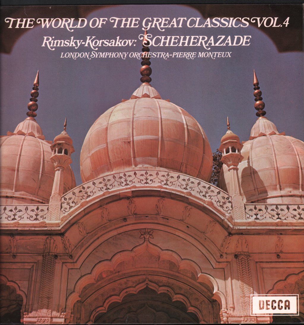 Pierre Monteux / London Symphony Orchestra - Rimsky-Korsakov - Scheherazade - Lp