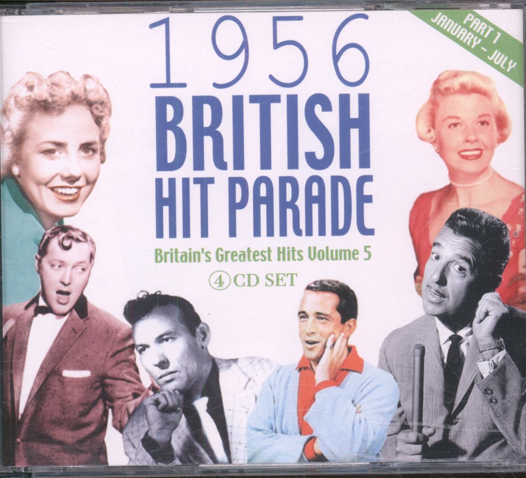 Various Artists - 1956 British Hit Parade - Britain's Greatest Hits Volume 5 - Part 1 - January - July - Cd Set