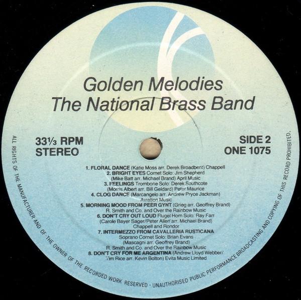 National Brass Band - Golden Melodies - Lp