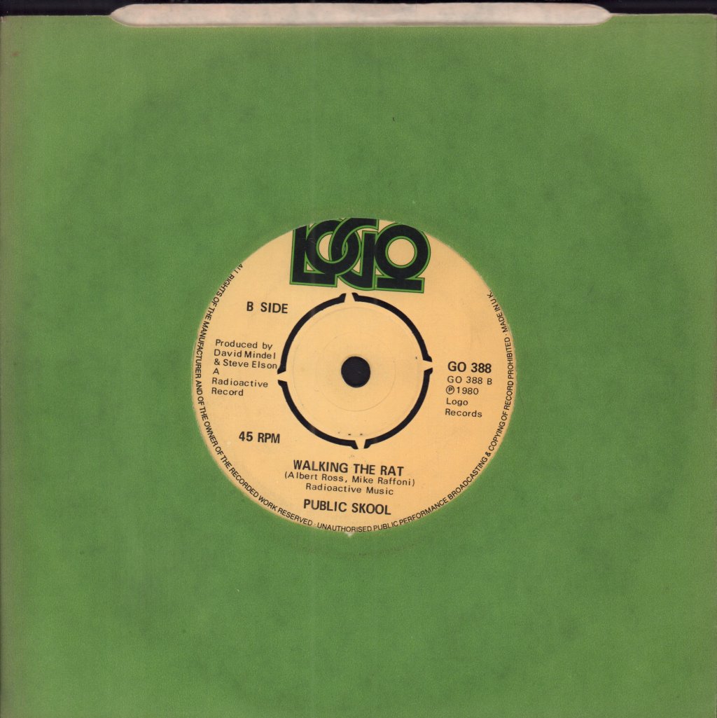 Public Skool - Baby Come Back - 7 Inch