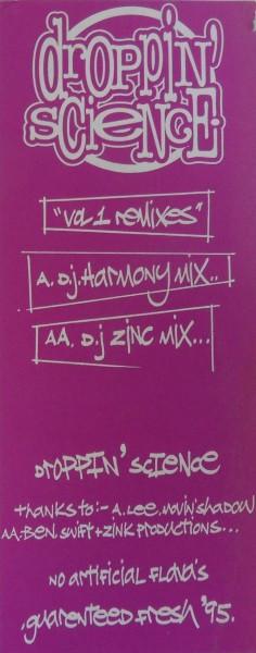 Danny Breaks - Droppin' Science Volume 01 (Remixes) - 12 Inch