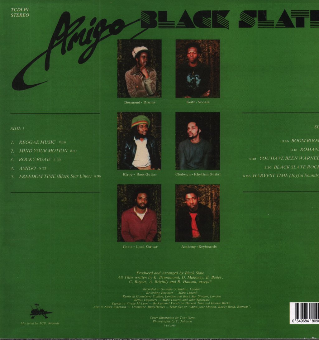 Black Slate - Amigo - Lp