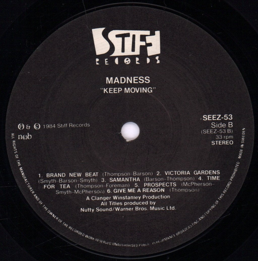 Madness - Keep Moving - Lp