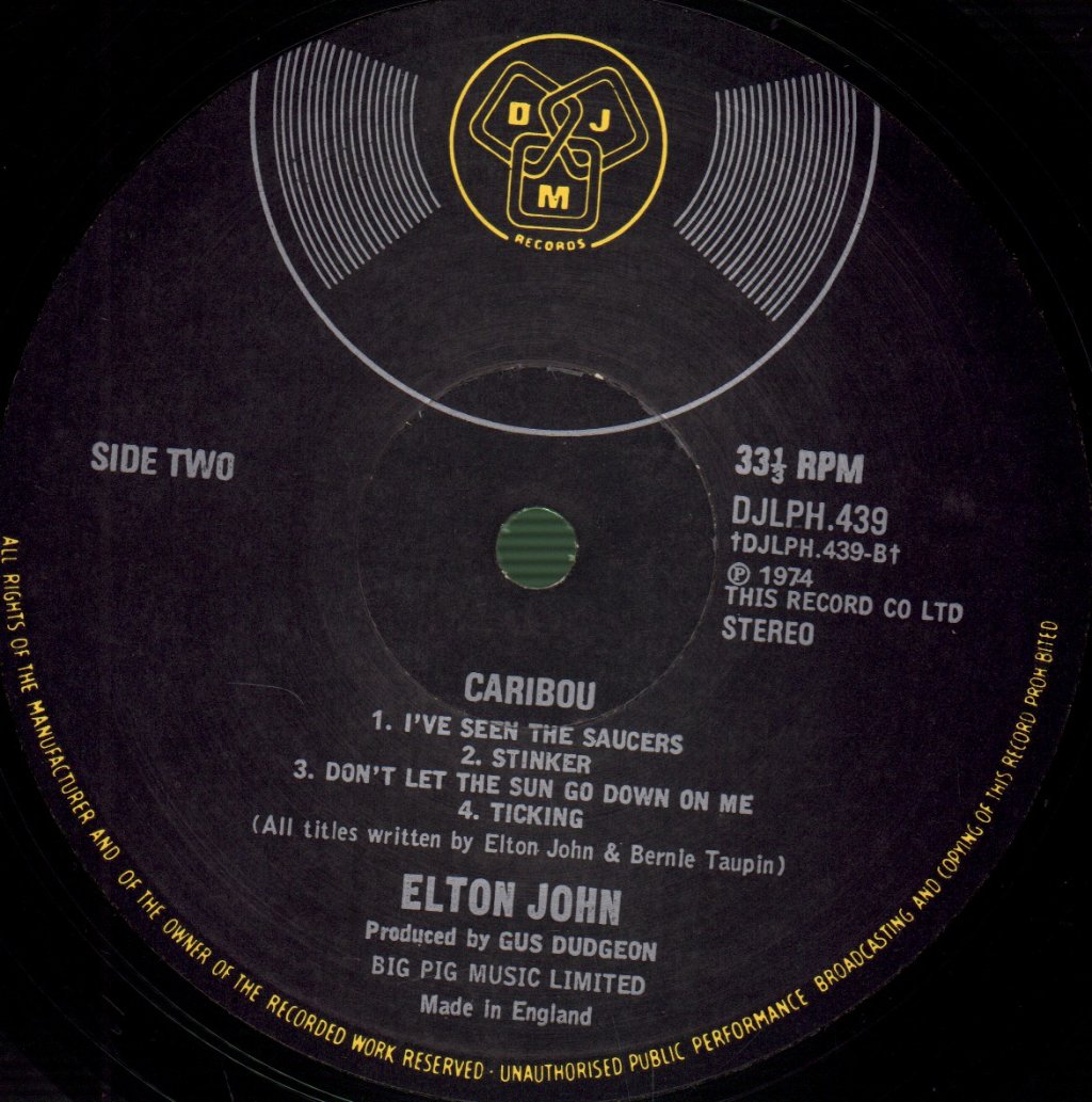 Elton John - Caribou - Lp