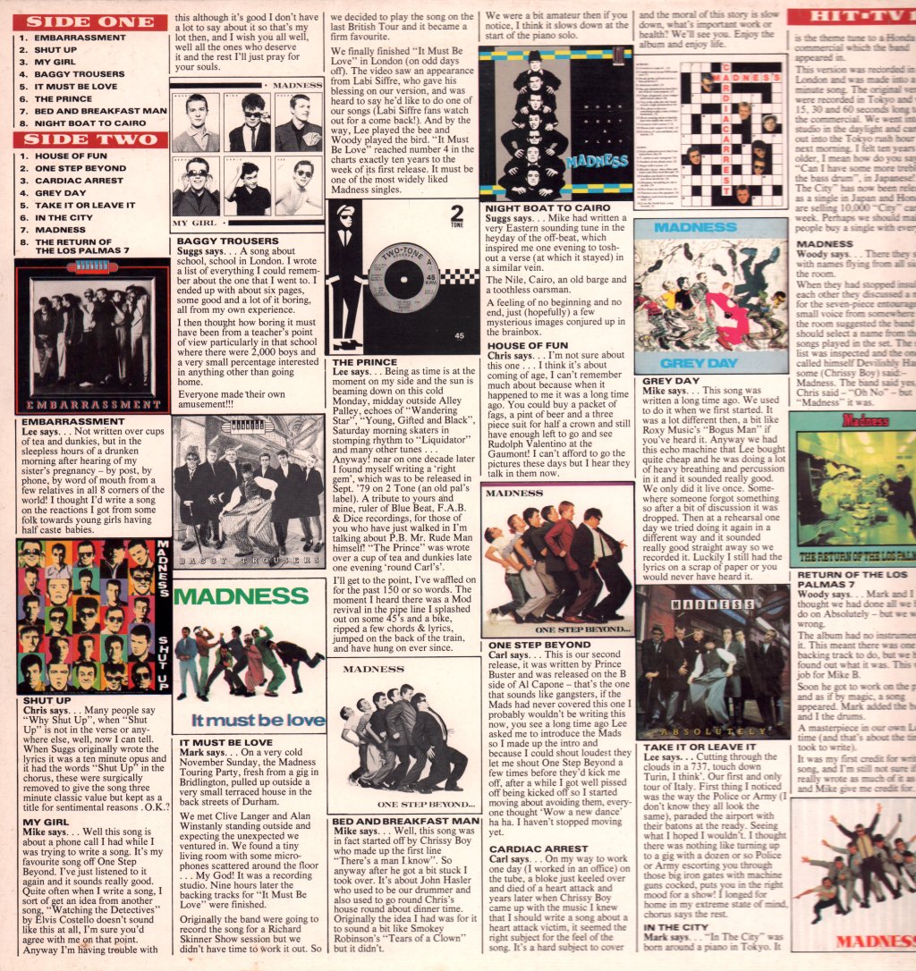 Madness - Complete Madness - Lp