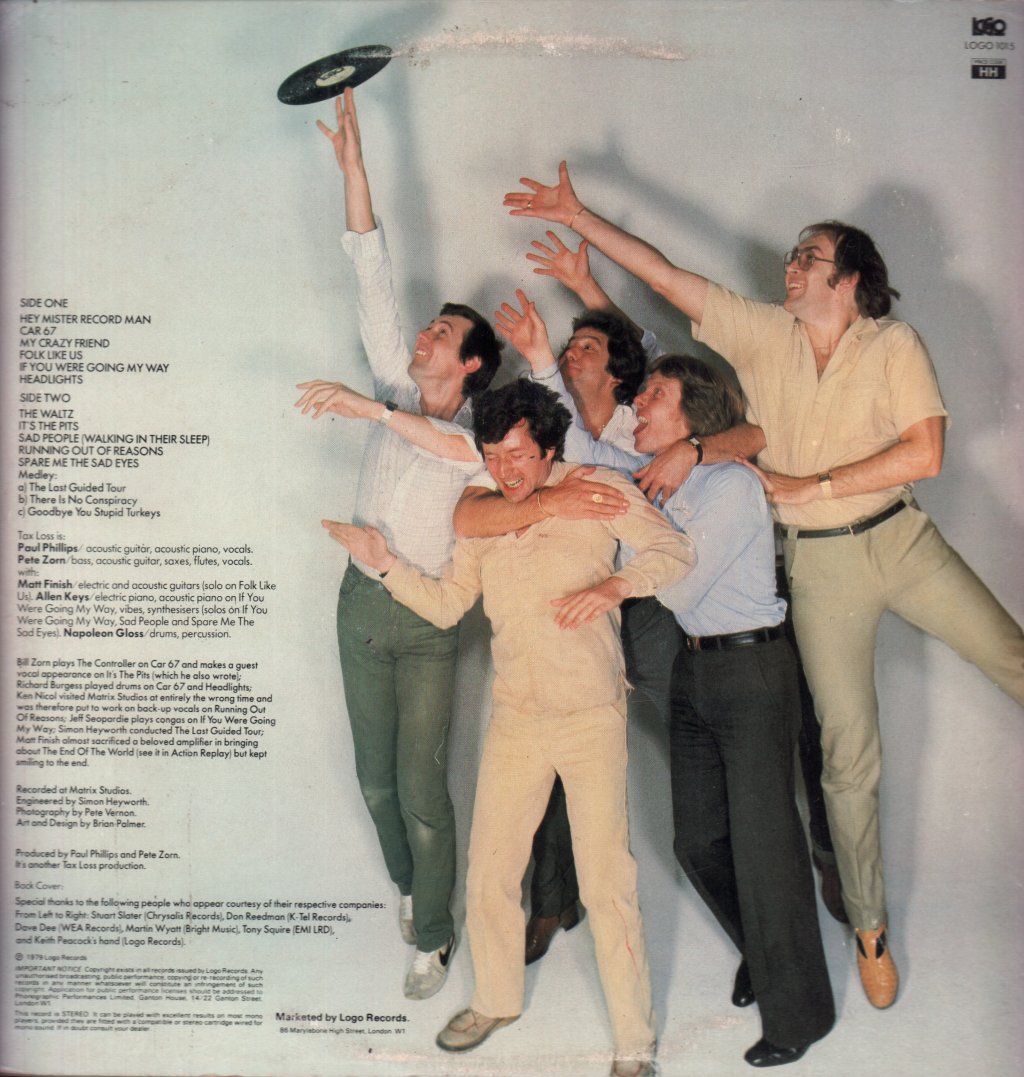 Tax Loss - Hey Mister Record Man - Lp