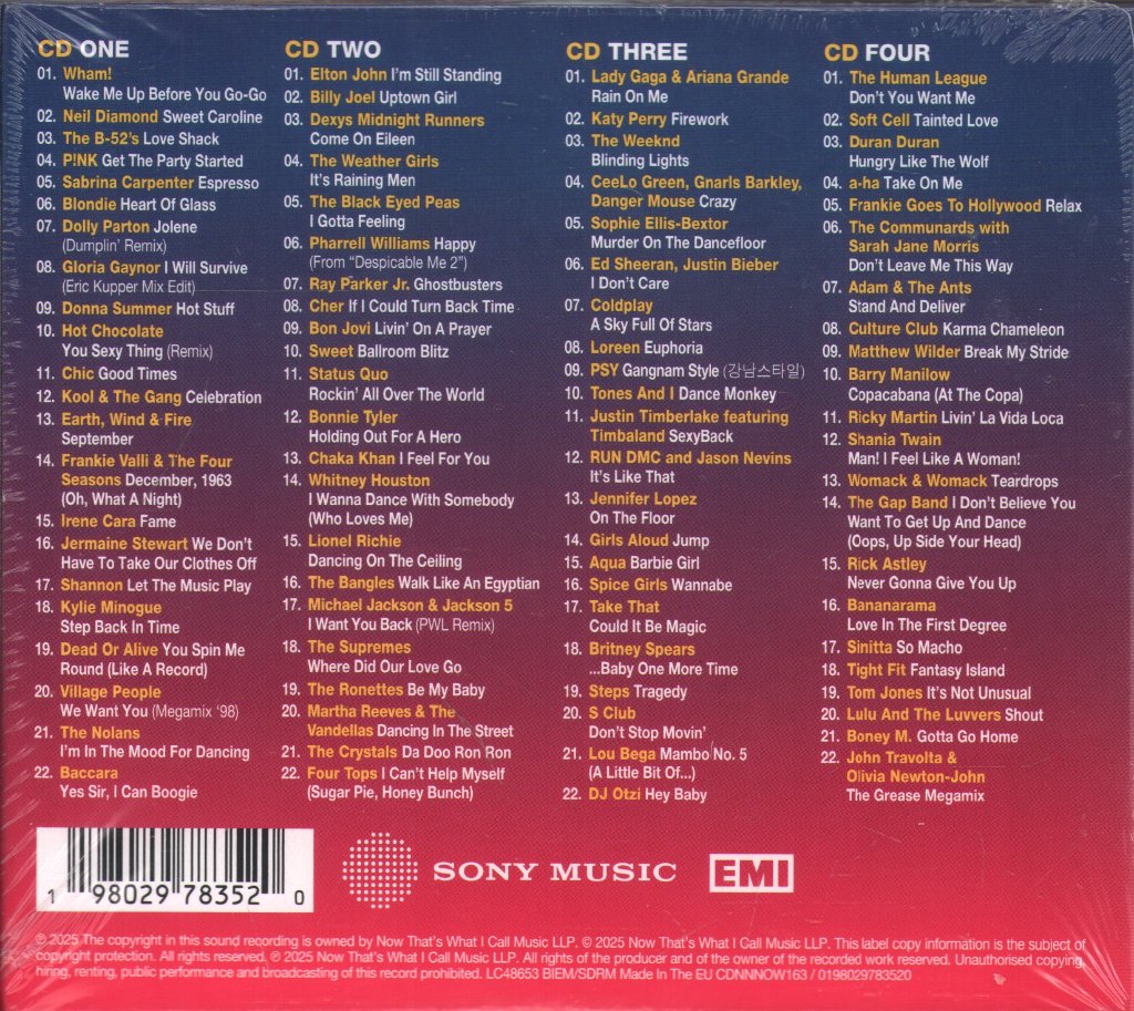 Various Artists - Now That's What I Call The Ultimate Party - Cd Set