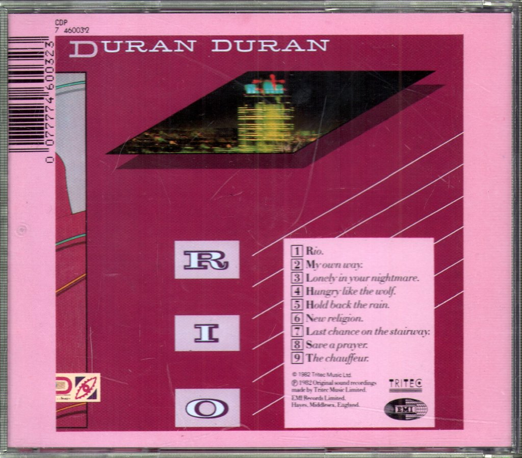 Duran Duran - Rio - Cd