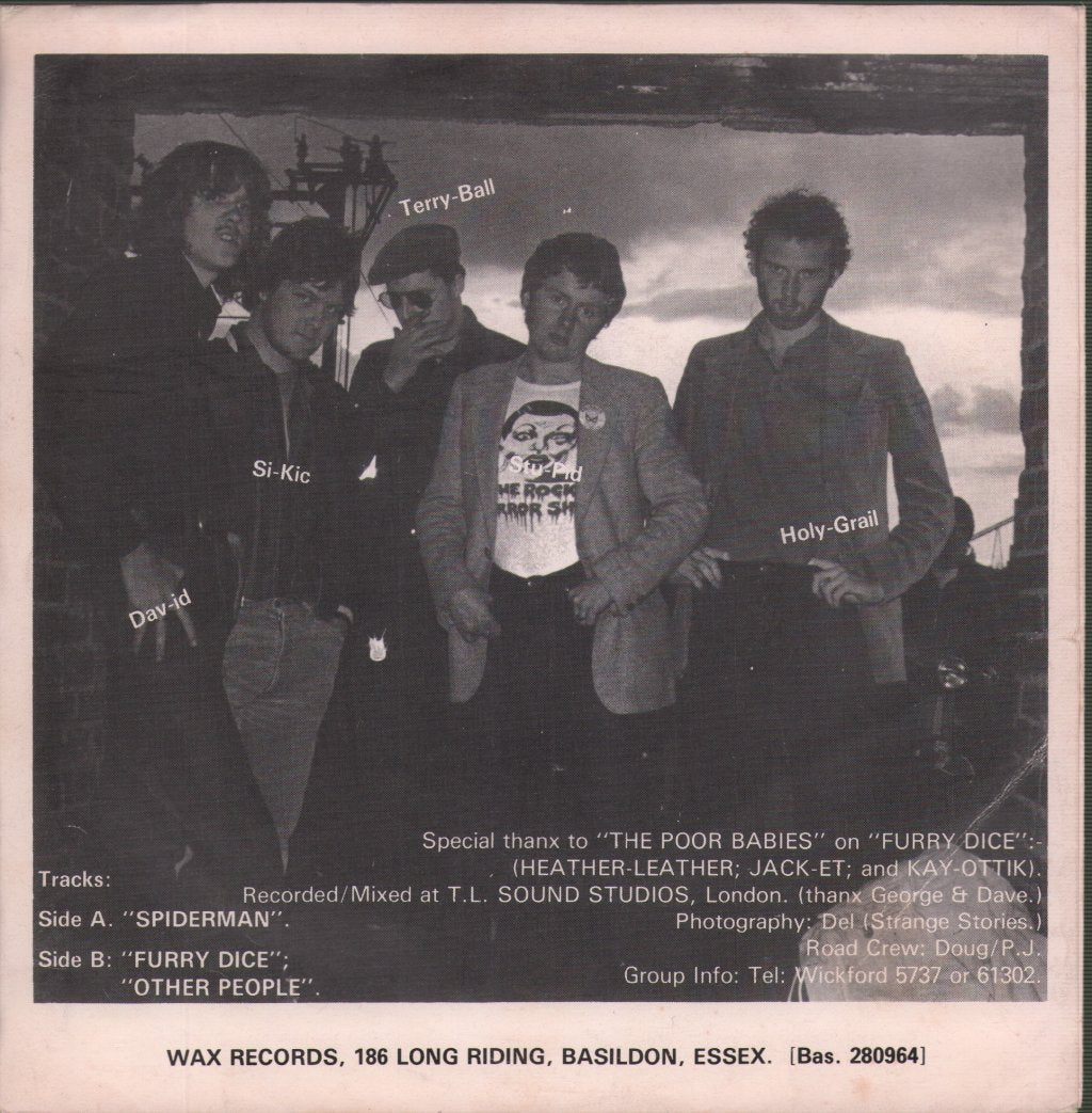 Grinder (Uk Group) - Wickford's So Boring? - 7 Inch